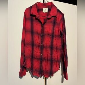 American Eagle boyfriend fit flannel